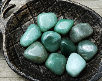 AVENTURINE "Indian Jade" Lucky Talisman of Prosperity, Wealth Leadership & Career Success "Stone of Opportunity" Alleviates Stress and Doubt