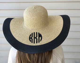 Personalized Bride Hat - Summer Wedding Gift - Mother of the Groom - Personalized Hat