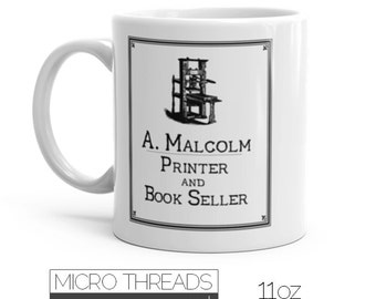 Outlander Coffee Mug - A Malcolm Printer and Bookseller - Saturday Morning Mug