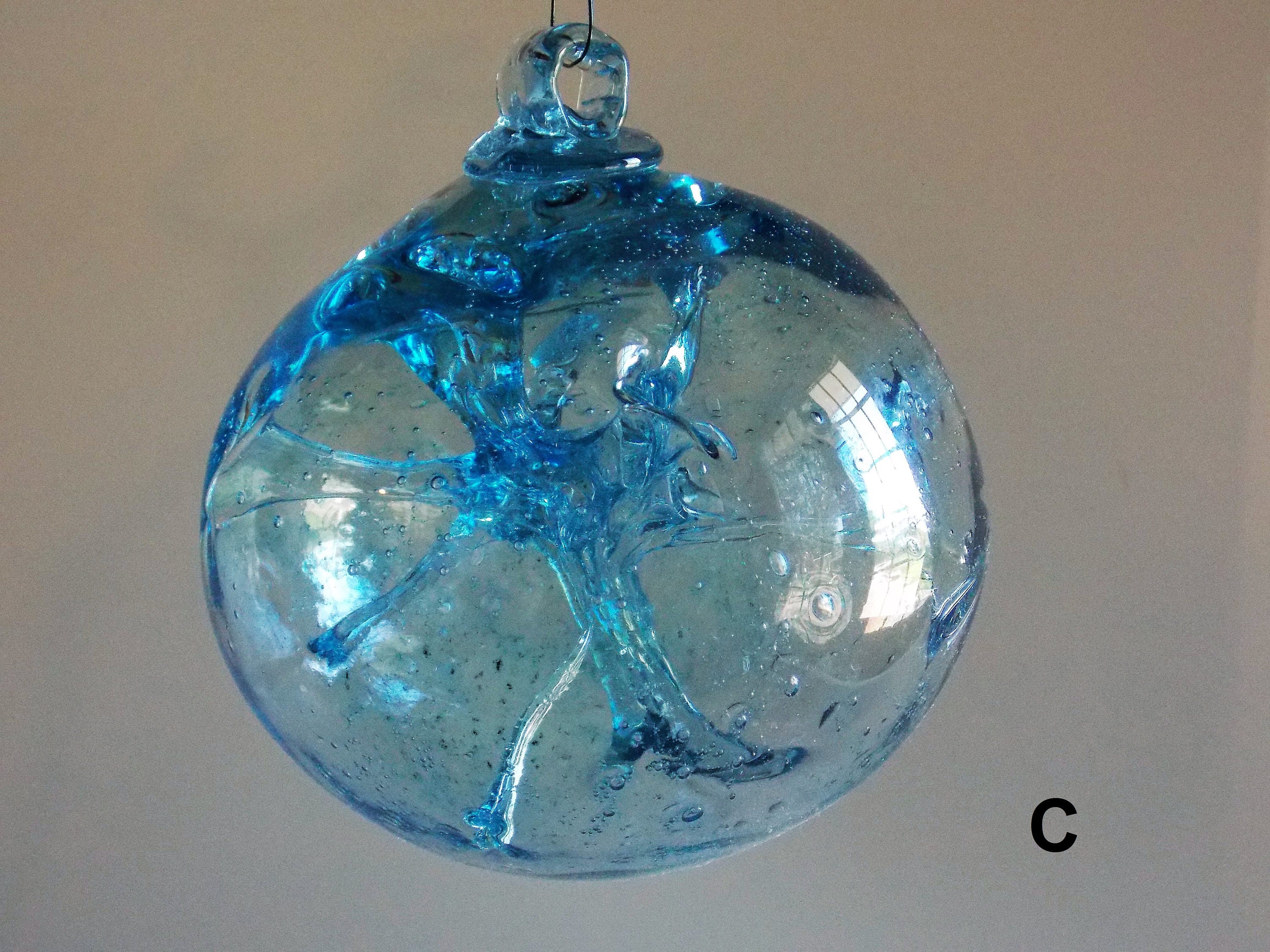 Hand Blown Glass Witch Ball