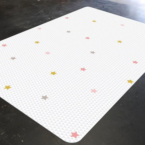 Nursery Rug Star Rug Moon and Stars Nursery Star Nursery