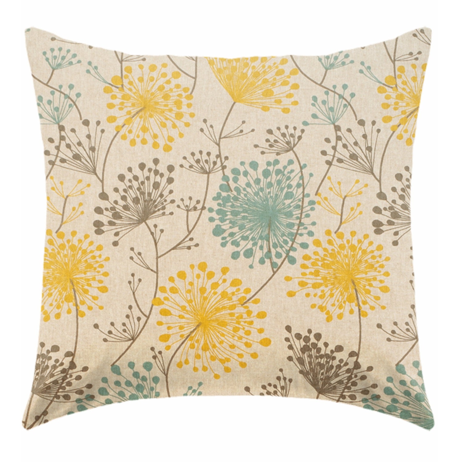 soft yellow pillow covers