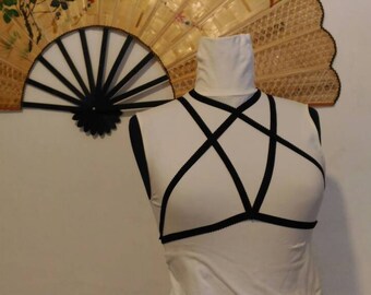 Harness Black Elastic
