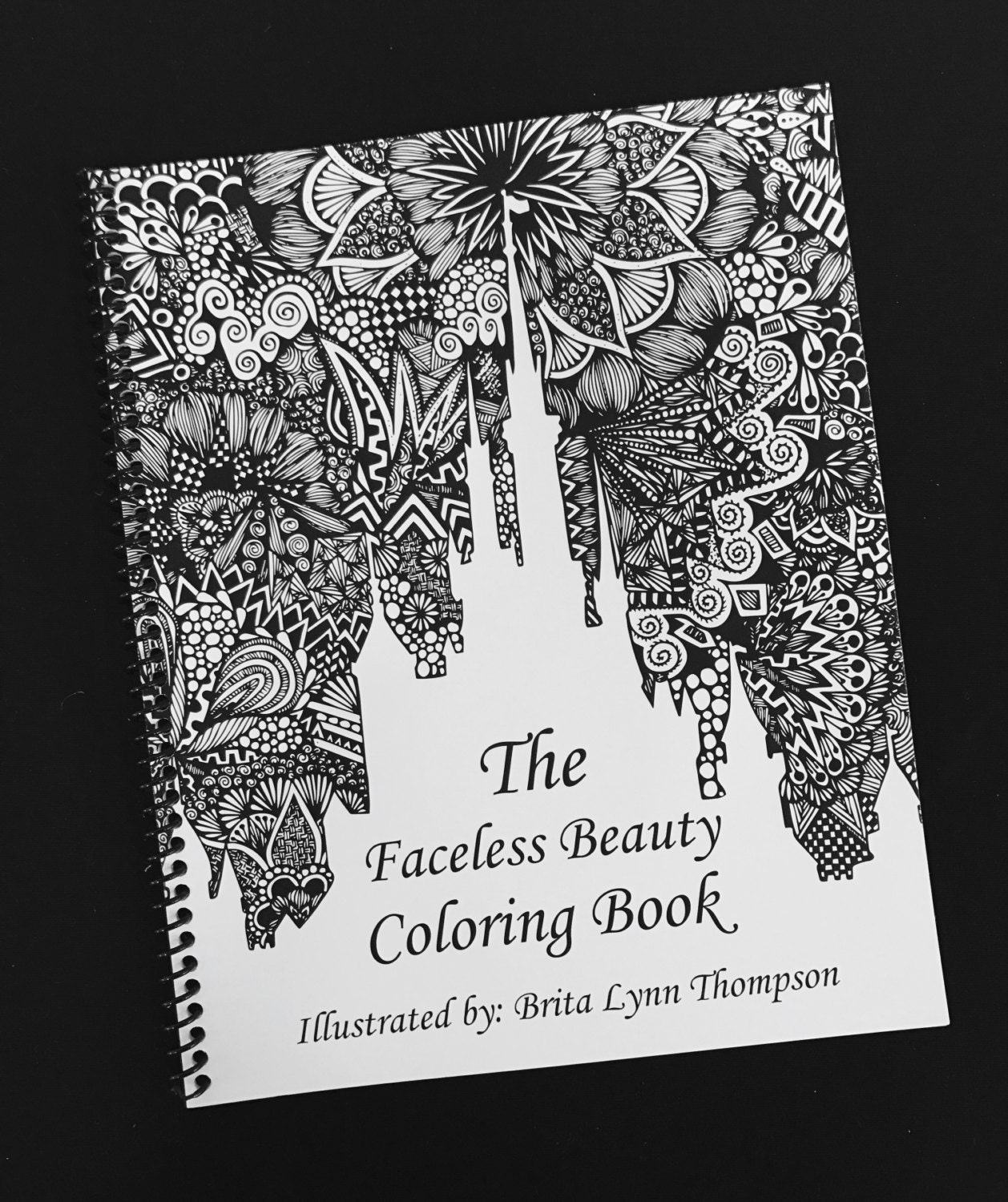 Faceless Beauty Coloring Book