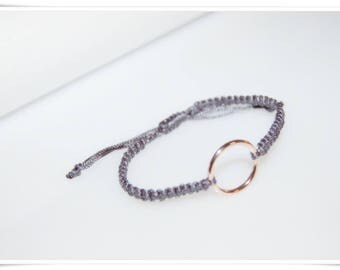 macrame bracelet macrame bracelet Rosé ring