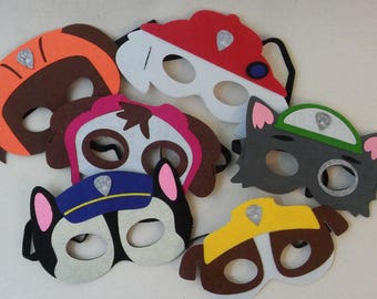 Paw Patrol Mask Party Favors Costume