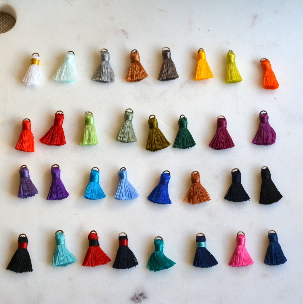 Tassels Mini Tassels Jewelry Tassels TasslesSmall Tassels