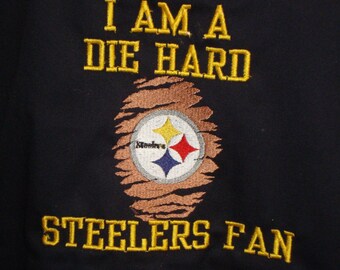 Pittsburgh steelers apron in black