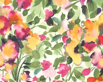 1 /2 Yard Dear Stella Flower Power Floral Wish 663