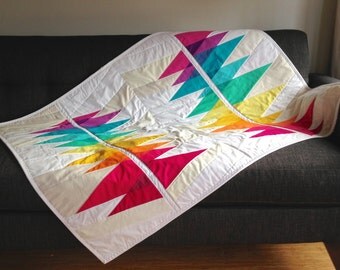 Customized Quilt, Modern Baby Quilt, Design Your Own Quilt, Modern Handmade Baby Quilt, Custom Blanket, Custom Design Quilt