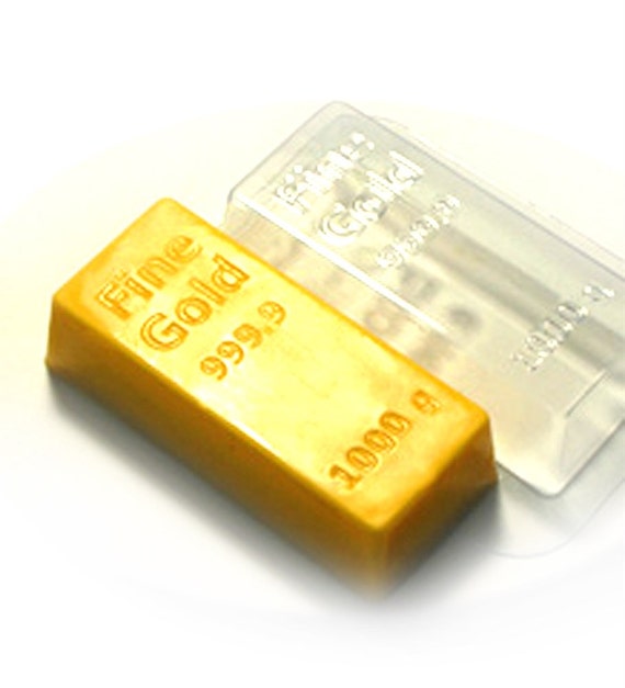 Gold bar mold, Wealth mold, richness mold, fortune mold, bullion mold