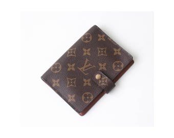 Louis Vuitton Monogram Agenda Diary Wallet authentic vintage purse