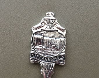 Niagara Souvenir Spoon, Niagara Spoon, Stainless Steel Souvenir Spoon, Made in Holland, Niagara Spoon, Niagara Falls Spoon, Niagara Falls