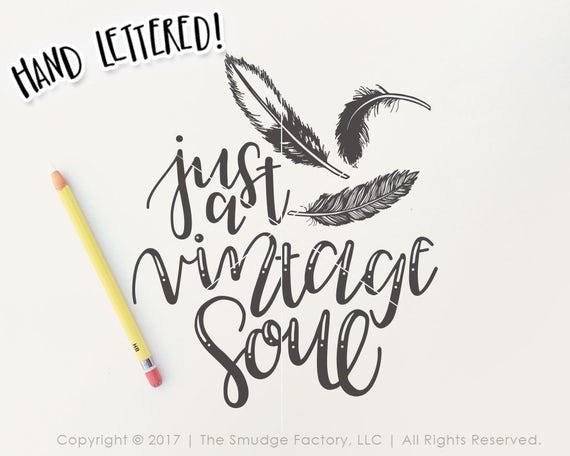 Download Feather SVG Cut File Vintage SVG Feather Clipart Vintage