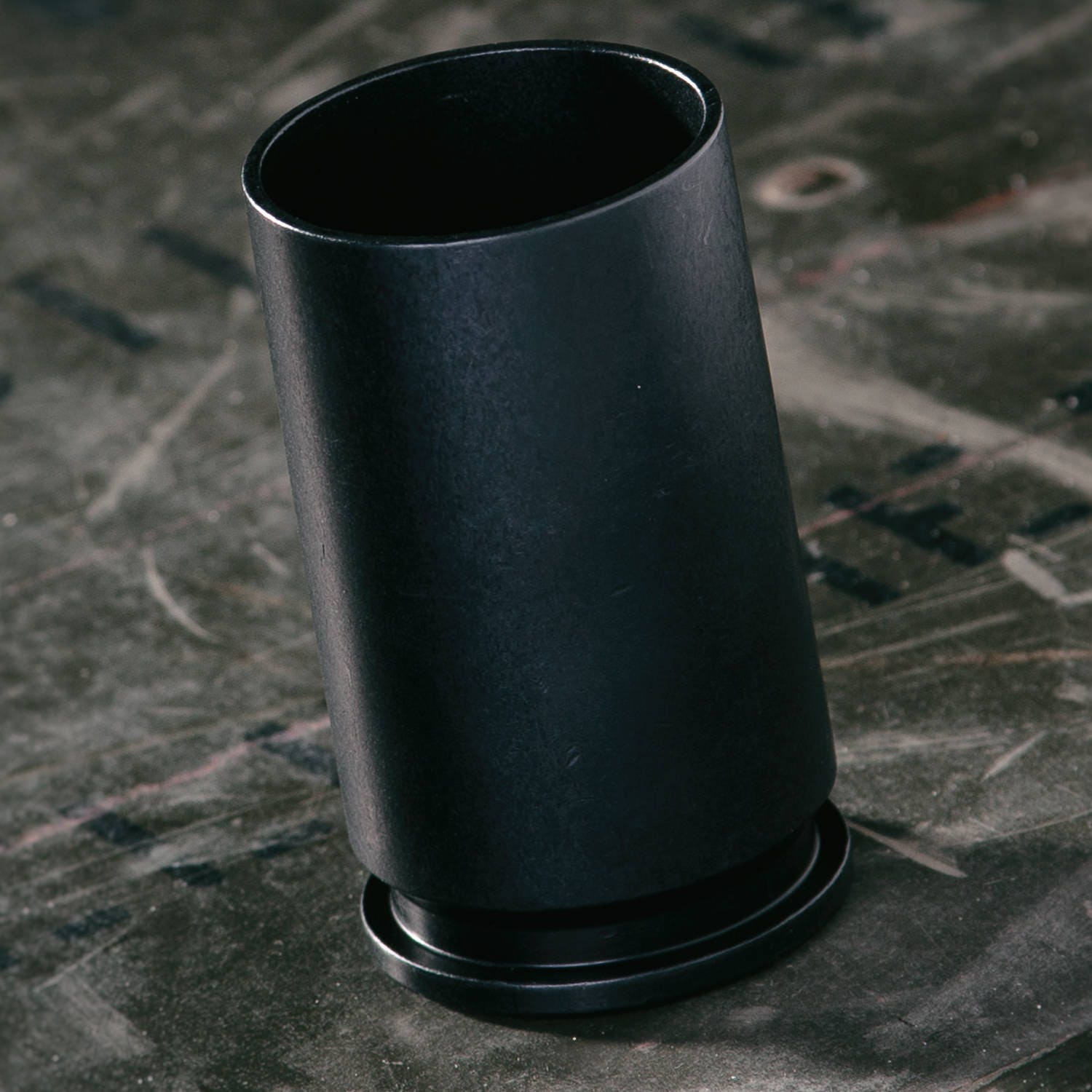 30MM Shot Glass made from A-10 Warthog Gau 8 Shell in Black