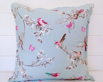 Beautiful Birds Cushion Cover 16" 18" 20"