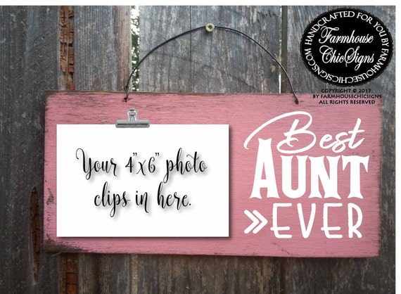aunt, aunt gift, gift for aunt, aunt sign, best aunt ever, christmas gift for aunt, birthday gift for aunt, best aunt, favorite aunt, 272