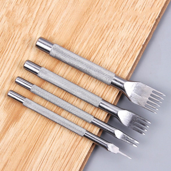 6mm Leather Stitching Prong Chisel1/2/4/6 Chisels Available