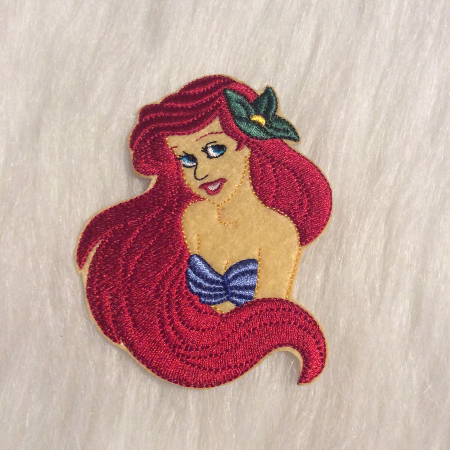 Mermaid Patch/ Mermaid Iron On/ Princess Patch from EverythingMelody on ...