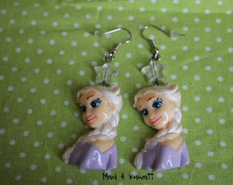 The snow Queen earrings