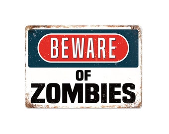 Beware of zombies | Etsy