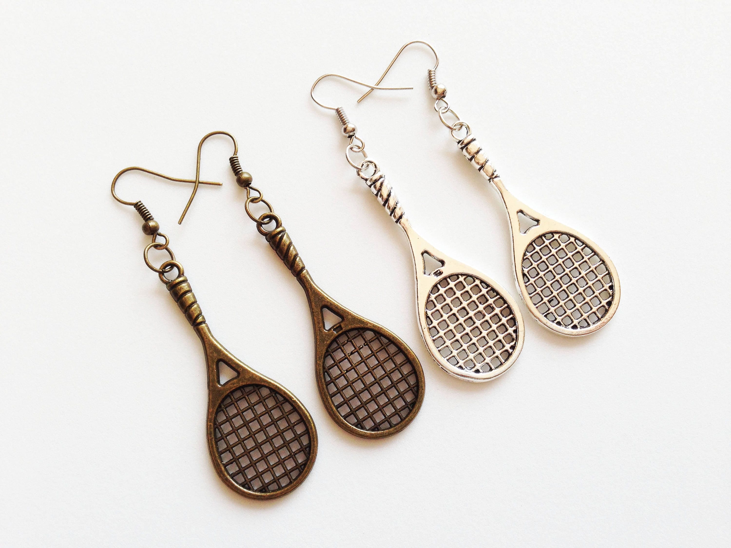 TENNIS RACKET Earrings Tennis Racket Jewelry Tennis Racket