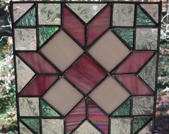 Stained Glass Wedding Bouquet Quilt,Stained Glass Quilt Pattern