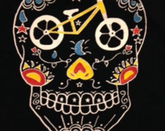 sugar skull bike