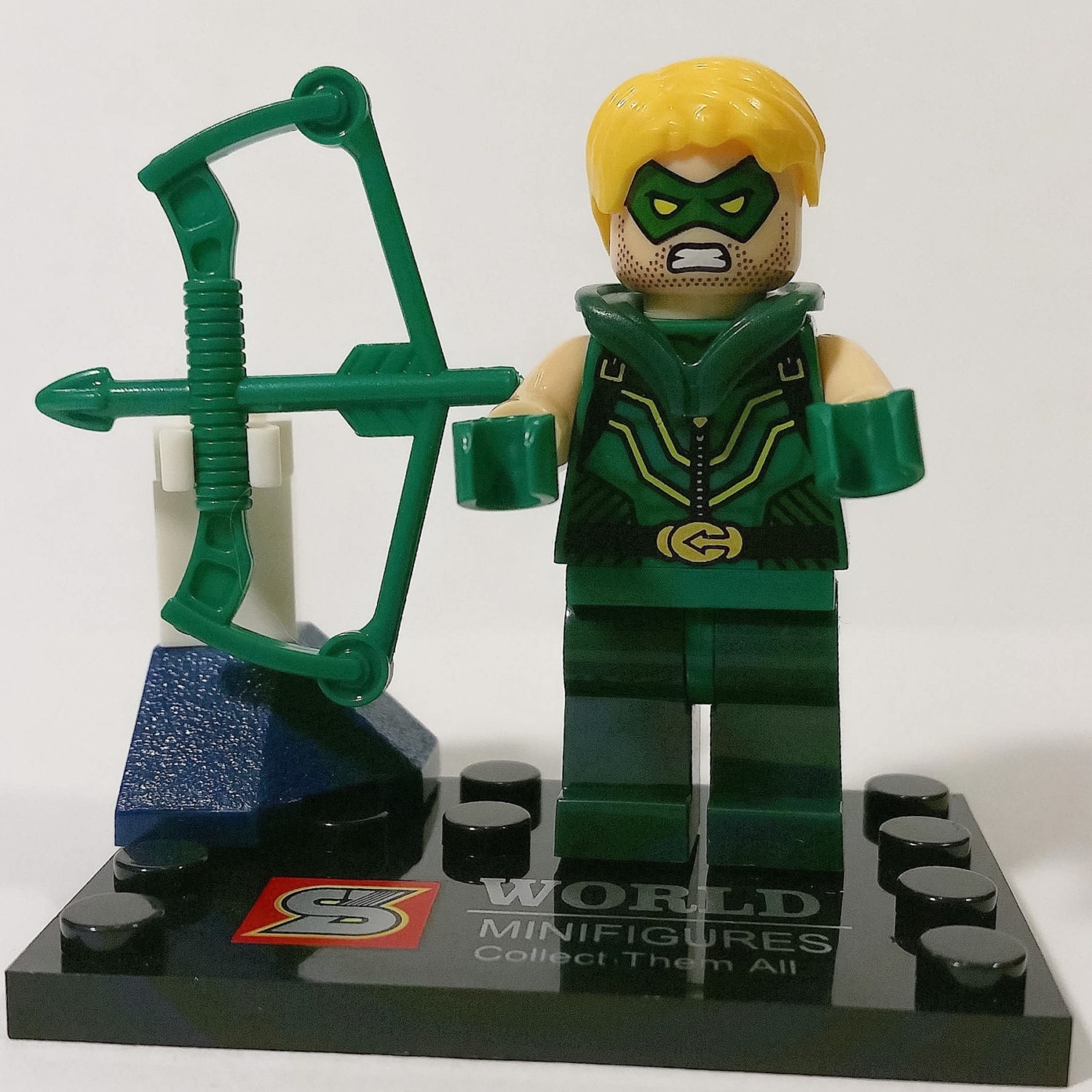 lego green arrow custom