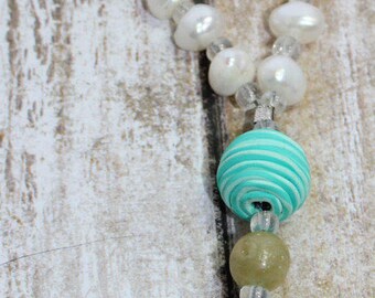 Butterfly and Pearl Pocket/Children's Prayer Beads