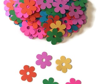 Trolls Birthday - Trolls Party Confetti - Flower Confetti - Colorful Confetti - Trolls Birthday Party - Poppy Troll Birthday - Trolls Movie