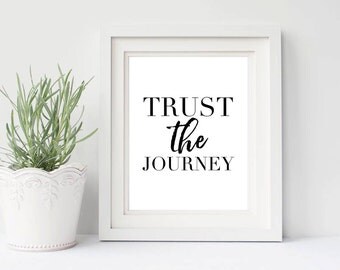 Trust the journey | Etsy