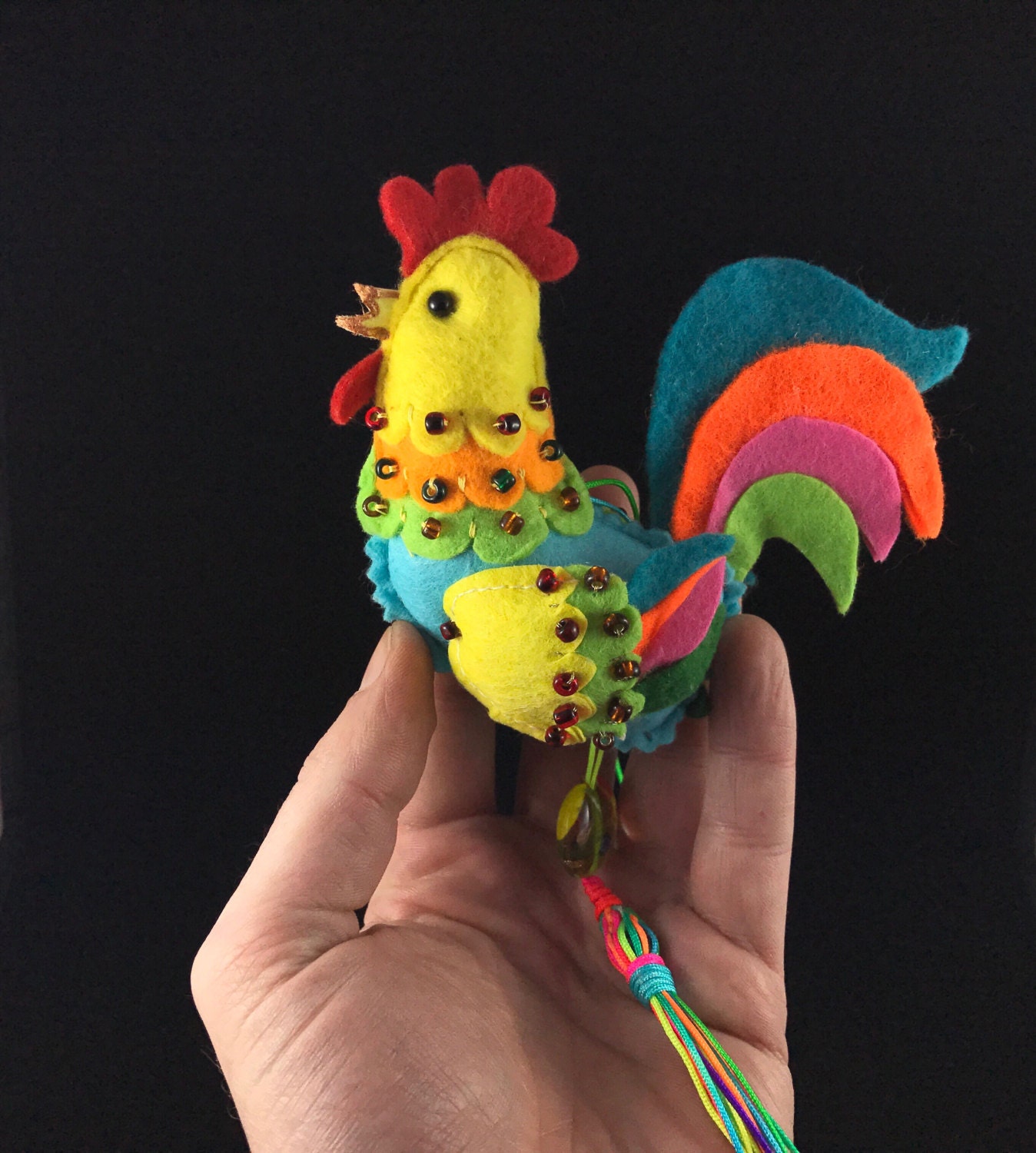 rooster doll