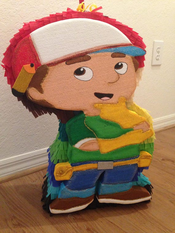 Handy Manny Pinata Birthday. Party Decoration.