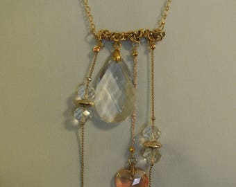 A Pretty Delicate Crystal Necklace
