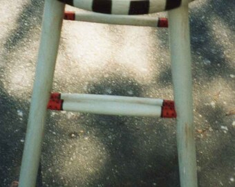 custom bar stools, hand painted furniture, kitchen bar stools, veggie bar stools, hand painted bar stools, wood bar stools