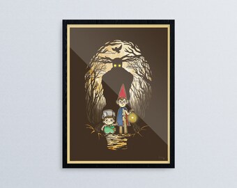 Over the Garden Wall print