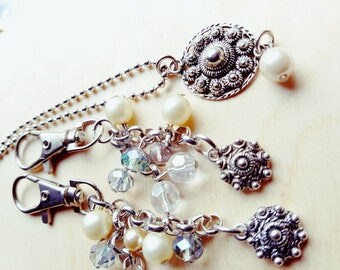 Diy,kit,Diy kit, multipack,Dutch Button,Delfts Blue,Bagcharms and earrings,