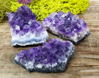 Amethyst Crystal Cluster - Perfect for Healing Grids and Terrariums - 530