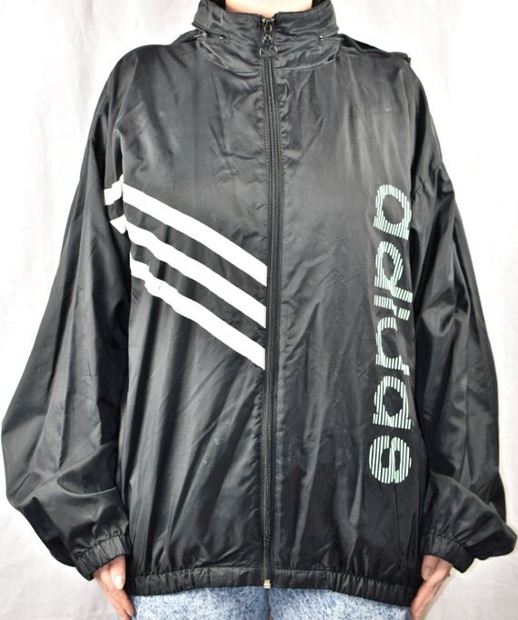 adidas trefoil windbreaker