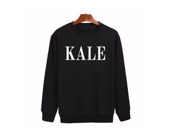 Kale sweatshirt, veganism shirt, kale top, kale tee, kale shirt, cute vegan shirt, cute vegan t-shirt, funny vegan t-shirt, funny kale