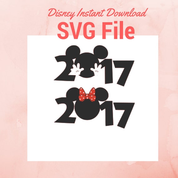 Download Disney SVG Minnie Mickey 2017 Cricut SVG instant download