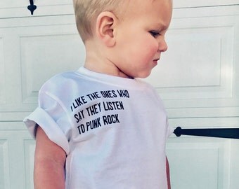 I like the ones who say they listen to punk rock -blink 182 Tee