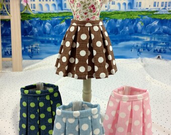 Skirts for bjd 1/4 slim msd minifee, Ellowyne Wilde, B&G Goodreau and other similar size dolls