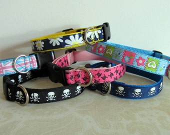 Funprints Dog Collars - medium width (20mm /3/4")