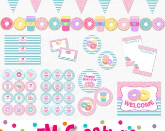 PONY Birthday Party Printable Decorations Package Horse