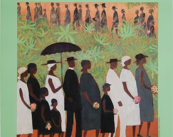 Funeral Procession by Ellis Wilson, Turning Point: The Harlem Renaissance Exhibition Poster