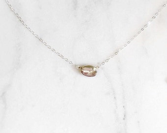 The Rory Necklace - Coffee Bean Necklace - Coffee Lovers - By Kristina&Co on Etsy