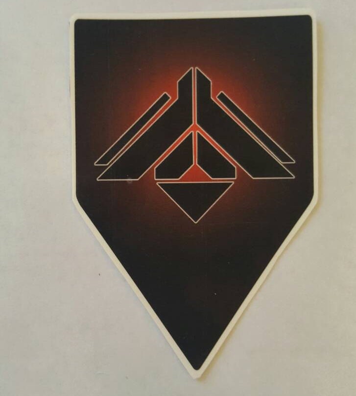 Destiny Inspired Cabal Enemy Symbol Vinyl Sticker