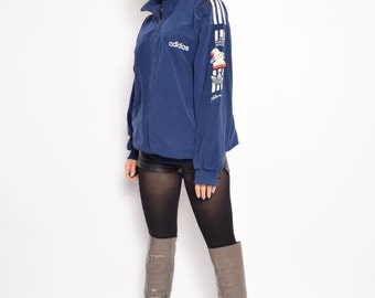 navy adidas jumper